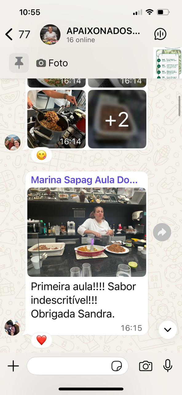 Depoimento aluna