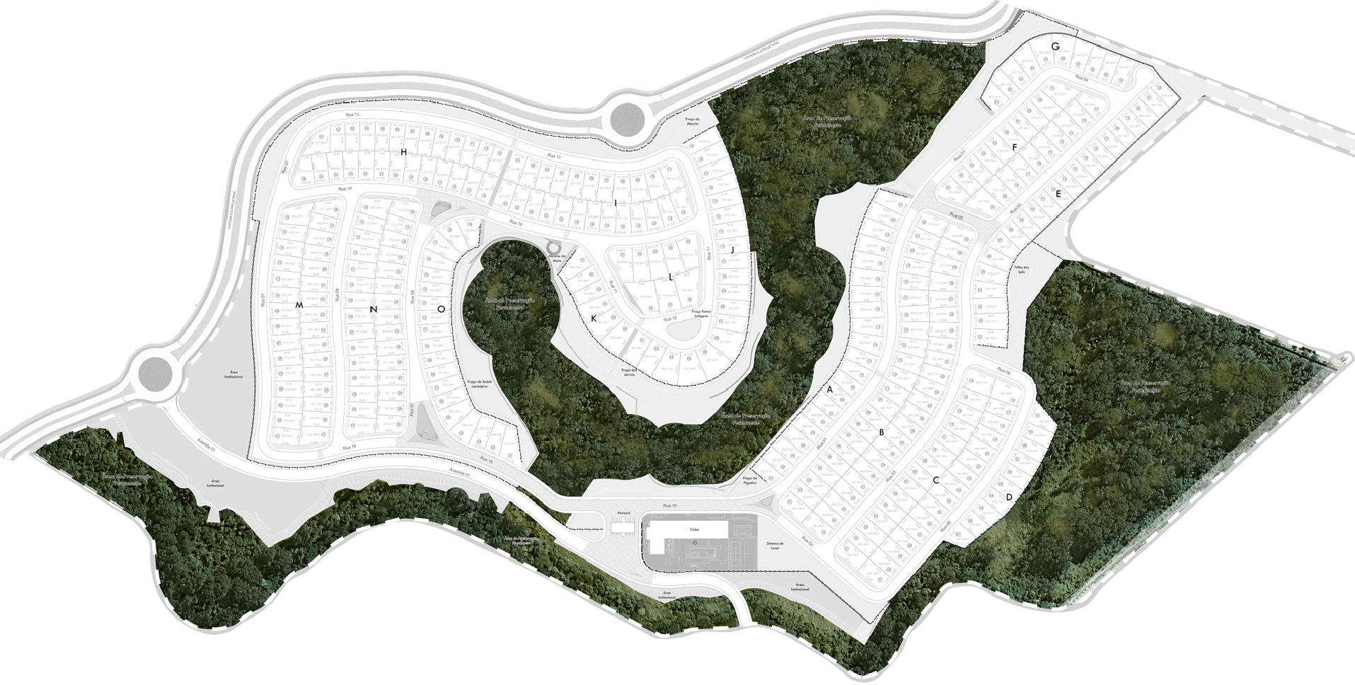 Detalhamento da planta