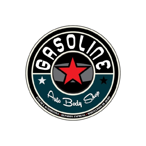 Logo Gasoline Auto Body Shop